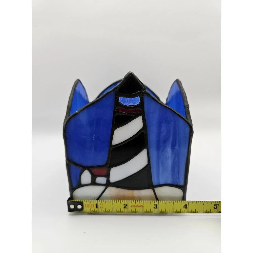 Beautiful Stained Glass Nautical Sailboat Candle Holder